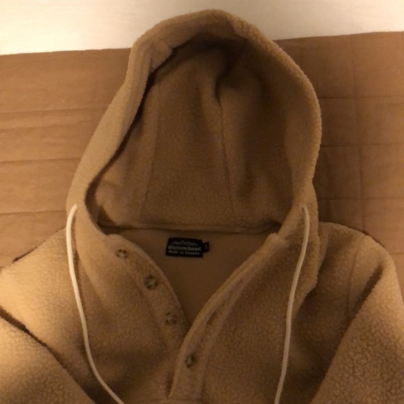 Muttonhead Camel Sherpa Hoodie - Picture 3 of 3